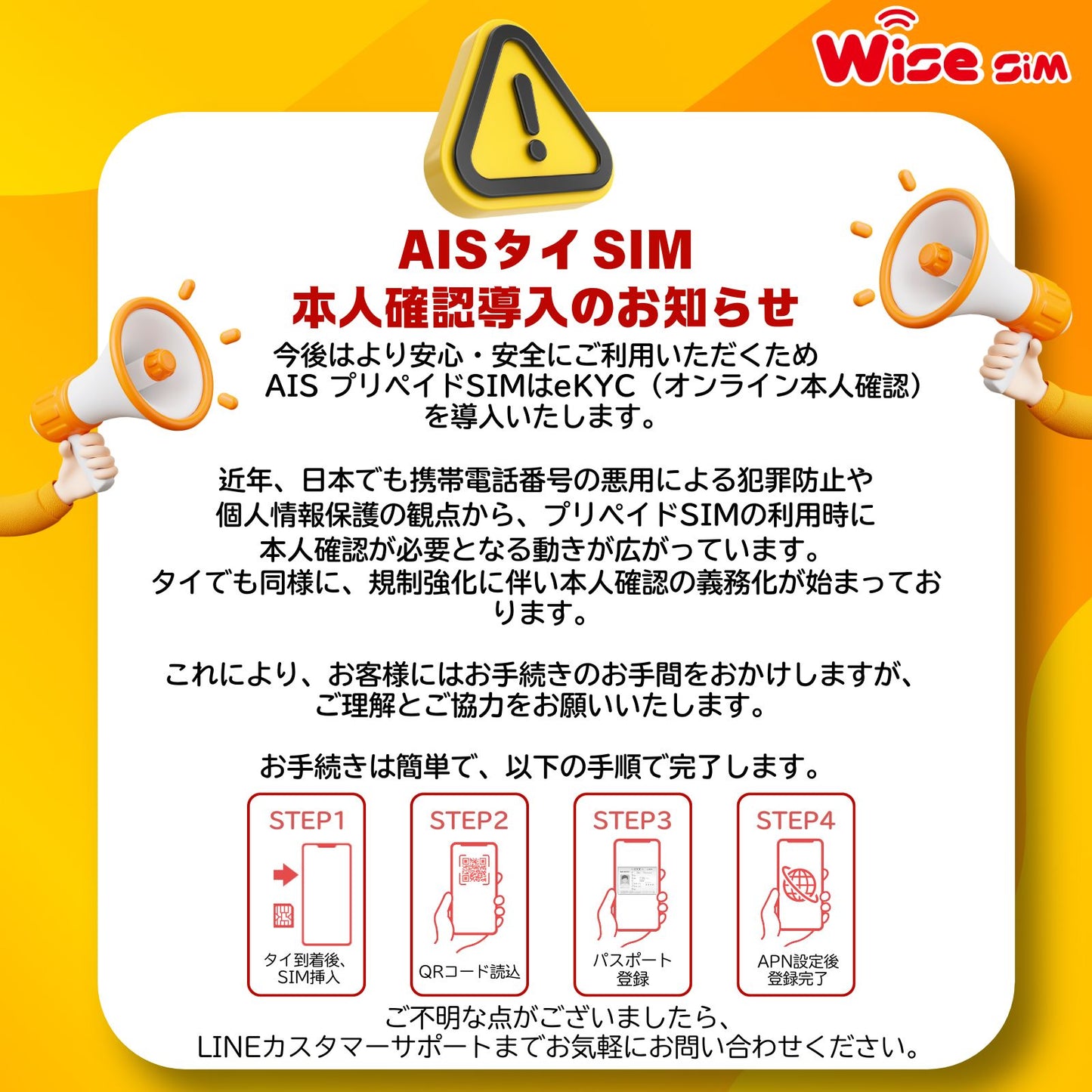 AIS NET SIM タイ プリペイドSIM タイSIMカード 利用期間7日間 速度が一定で使い放題 データ通信用SIM